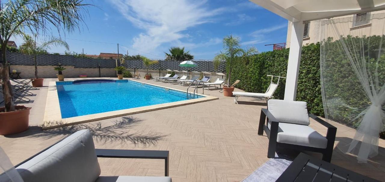 Villa Marianna Con Piscina Privata Ampi Spazi Esterni E Wifi Free Trabia Exteriör bild