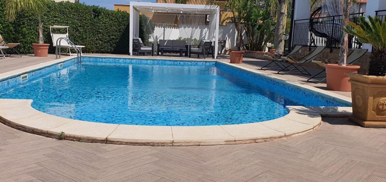 Villa Marianna Con Piscina Privata Ampi Spazi Esterni E Wifi Free Trabia Exteriör bild