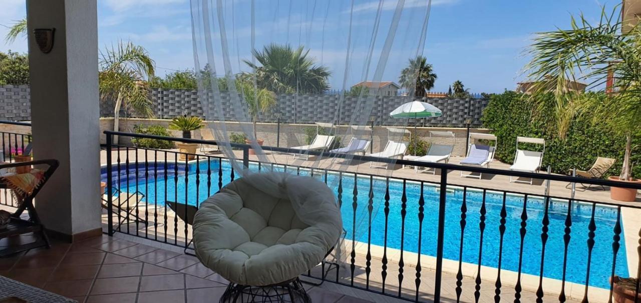 Villa Marianna Con Piscina Privata Ampi Spazi Esterni E Wifi Free Trabia Exteriör bild