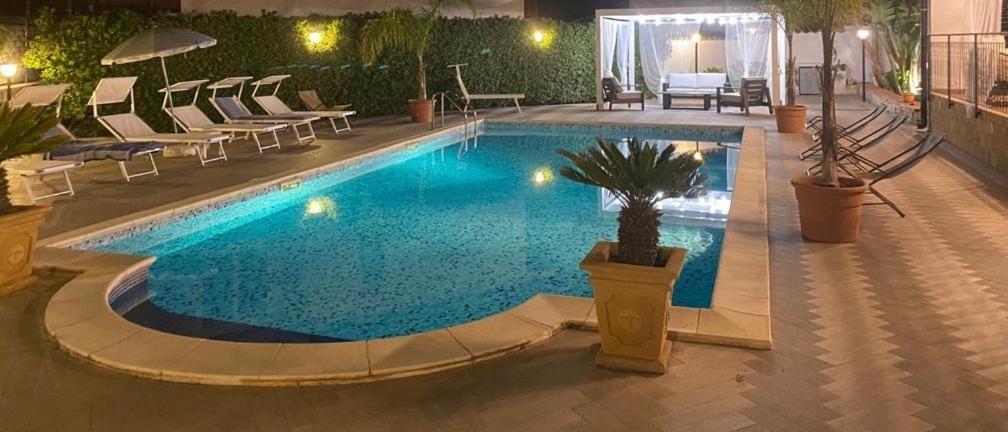 Villa Marianna Con Piscina Privata Ampi Spazi Esterni E Wifi Free Trabia Exteriör bild
