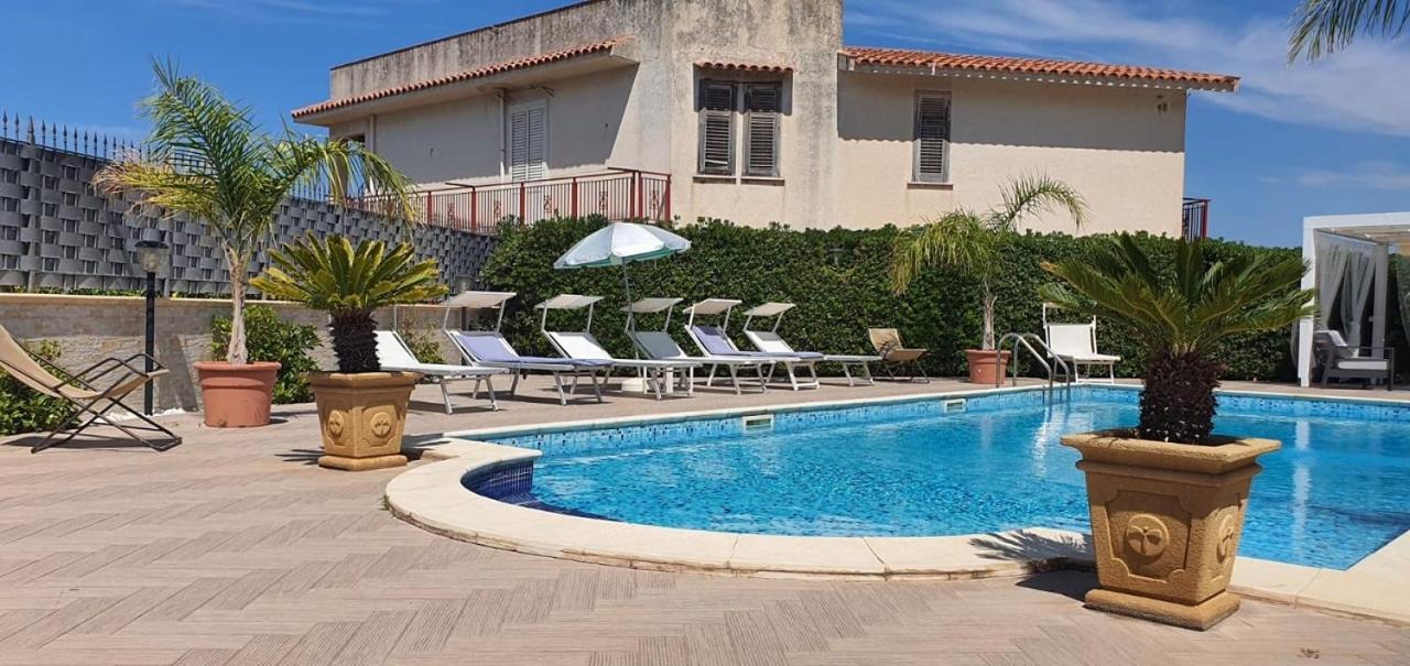 Villa Marianna Con Piscina Privata Ampi Spazi Esterni E Wifi Free Trabia Exteriör bild